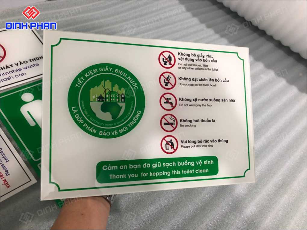 In uv mica lâm đồng