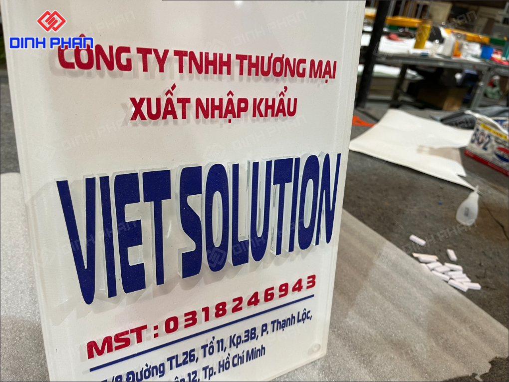 In uv mica lâm đồng