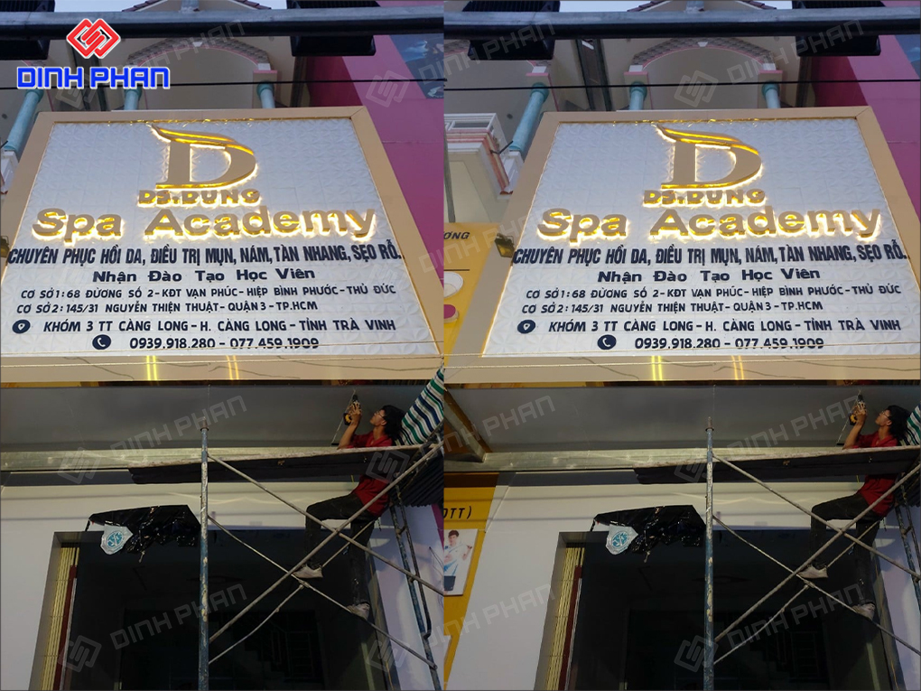 Làm bảng hiệu đà lạt