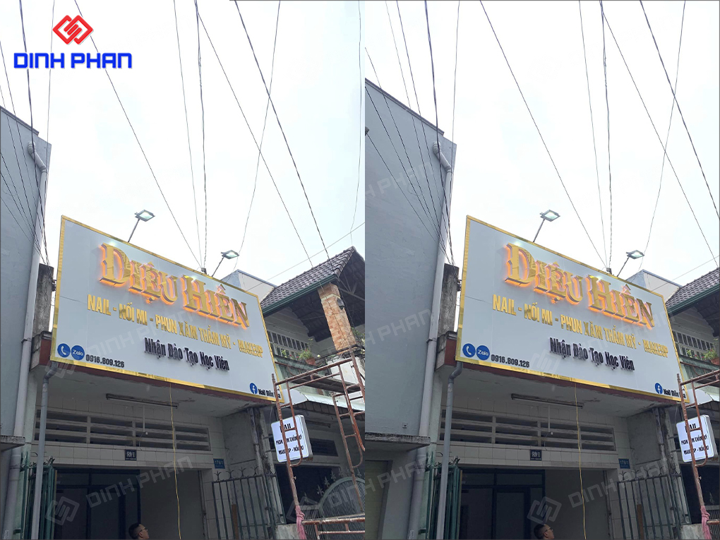Làm bảng hiệu đà lạt