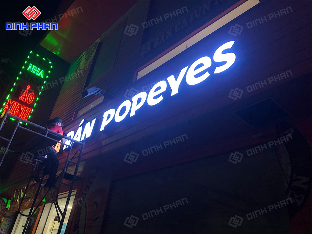 Làm bảng hiệu đà lạt