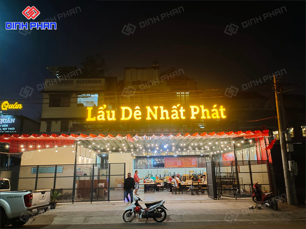 Làm bảng hiệu đà lạt