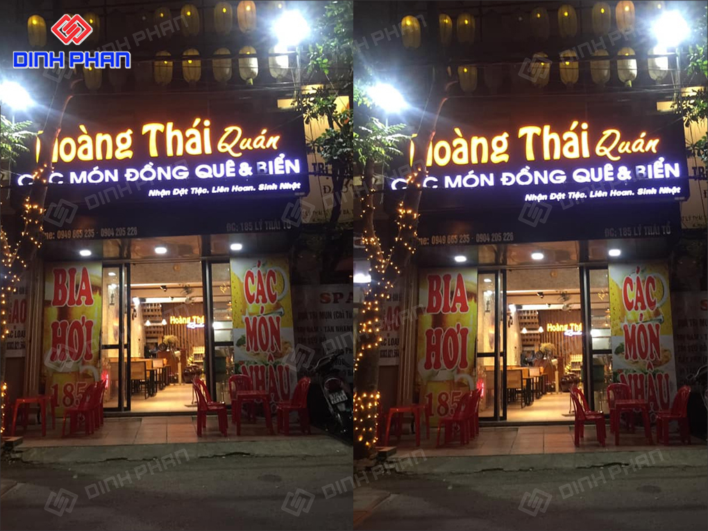 Làm bảng hiệu ninh thuận