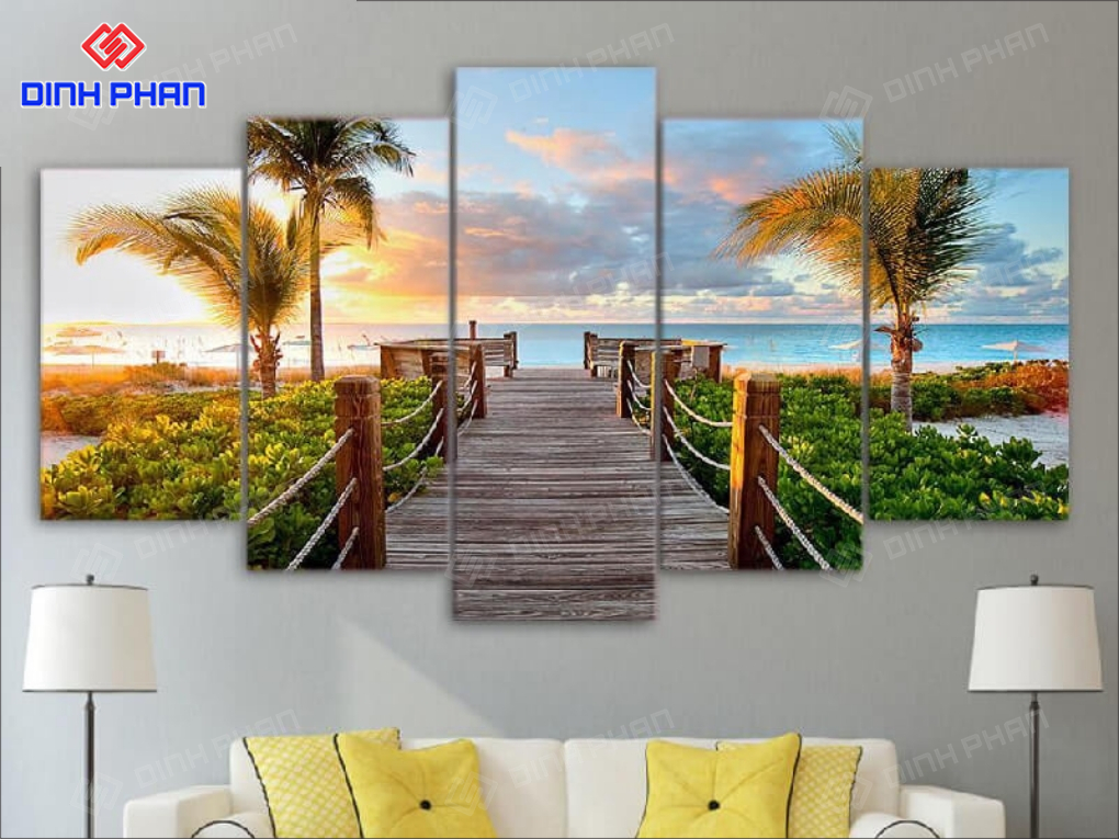 Địa chỉ mua tranh treo tường ở Daklak đẹp và hợp phong thuỷ Mua tranh treo tường ở daklak