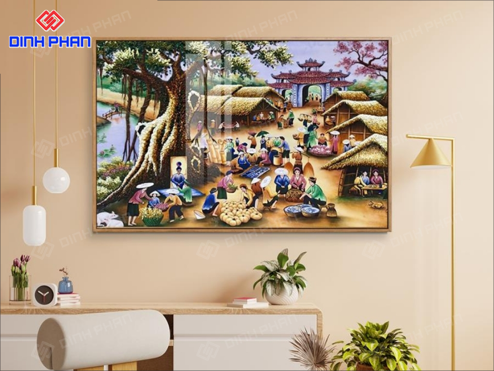 Địa chỉ mua tranh treo tường ở Daklak đẹp và hợp phong thuỷ Mua tranh treo tường ở daklak