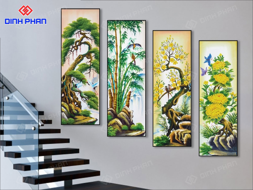 Địa chỉ mua tranh treo tường ở Daklak đẹp và hợp phong thuỷ Mua tranh treo tường ở daklak