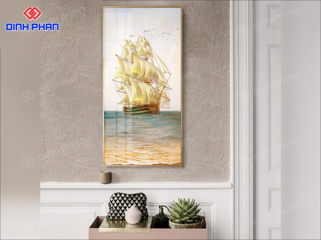 Dịch vụ làm tranh tráng gương BMT uy tín, giá rẻ Tranh tráng gương bmt