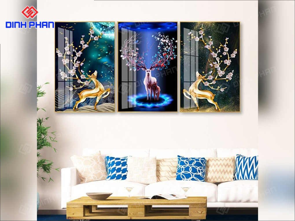 Dịch vụ làm tranh tráng gương BMT uy tín, giá rẻ Tranh tráng gương bmt