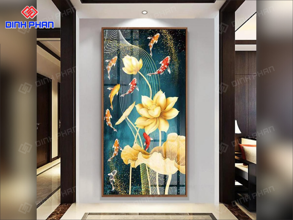 Dịch vụ làm tranh tráng gương BMT uy tín, giá rẻ Tranh tráng gương bmt