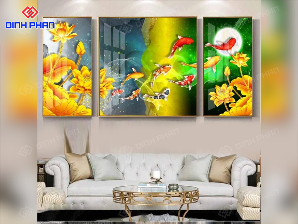 Dịch vụ làm tranh tráng gương BMT uy tín, giá rẻ Tranh tráng gương bmt