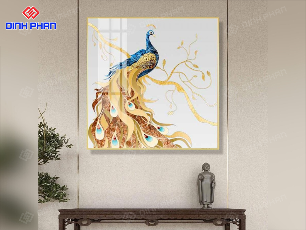 Dịch vụ làm tranh tráng gương BMT uy tín, giá rẻ Tranh tráng gương bmt