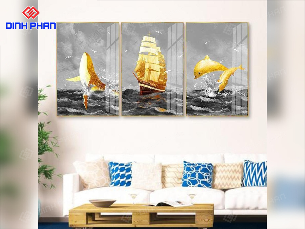 Dịch vụ làm tranh tráng gương BMT uy tín, giá rẻ Tranh tráng gương bmt