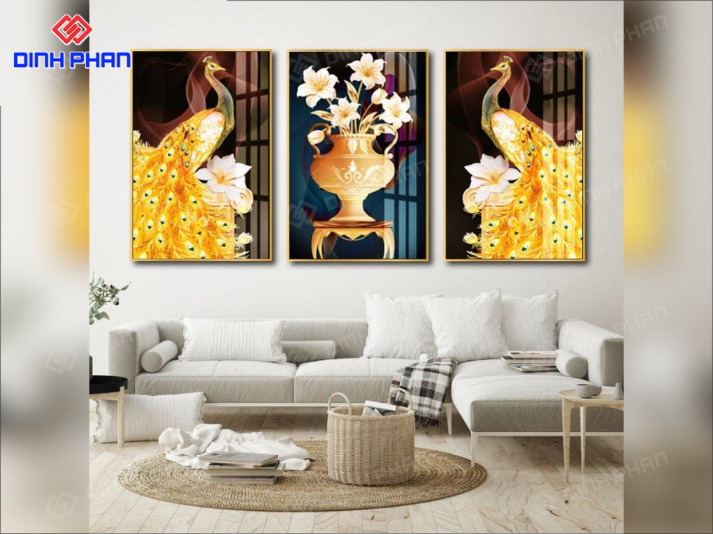 Dịch vụ làm tranh tráng gương BMT uy tín, giá rẻ Tranh tráng gương bmt