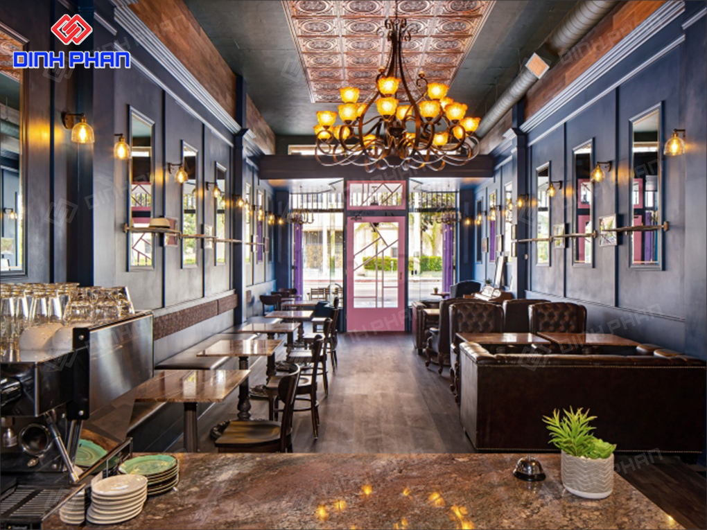 Làm nội thất Buôn Ma Thuột thiết kế và thi công trọn gói Nhà hàng
