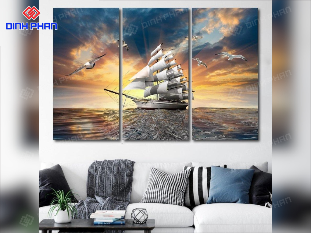 Tranh trang guong daklak 1