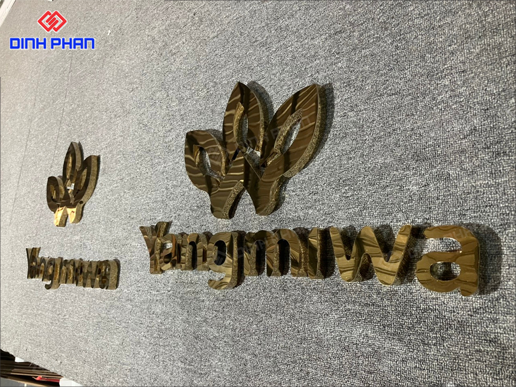 Gia công chữ inox Gia Lai chuyên nghiệp, bền đẹp Chữ inox gia lai