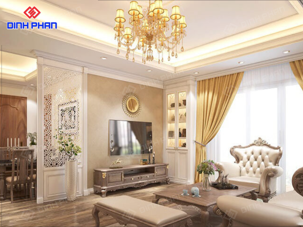 Những phong cách nội thất BMT được nhiều gia đình lựa chọn hiện nay Phòng khách cổ điển