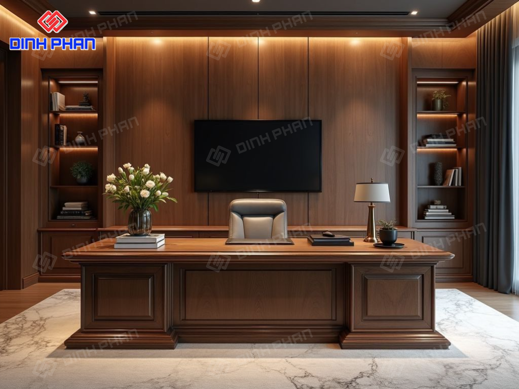 Nội thất văn phòng buôn ma thuột không gian làm việc chuyên nghiệp