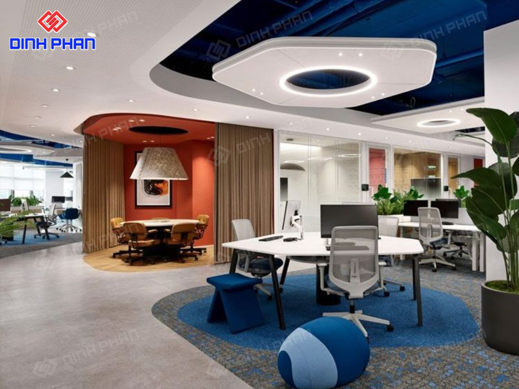 Nội thất văn phòng buôn ma thuột không gian làm việc chuyên nghiệp