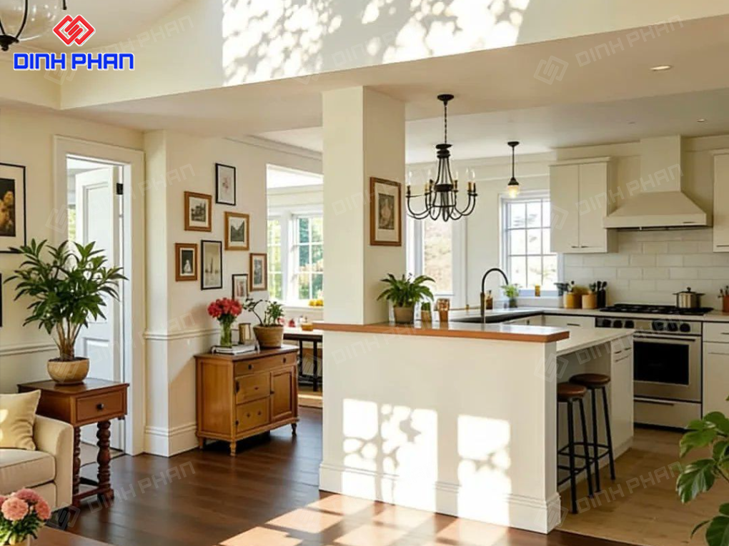 Phong cách thiết kế nội thất bmt hiện đại sang trọng