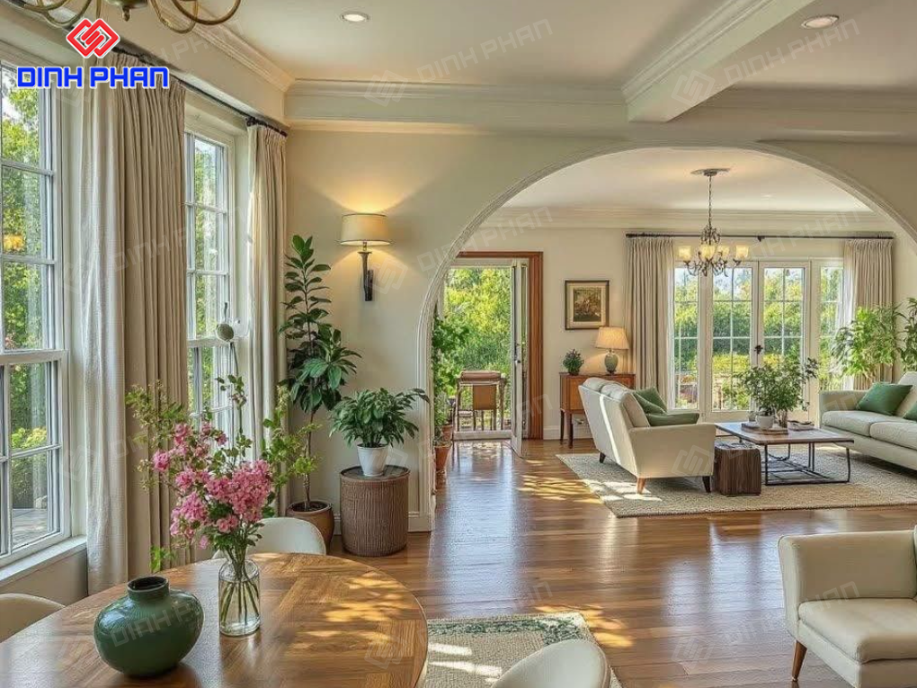 Phong cách thiết kế nội thất bmt hiện đại sang trọng