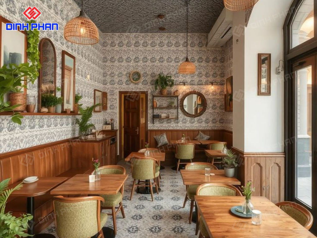 Ý tưởng thiết kế quán cafe BMT đẹp thu hút khách Xu hướng thiết kế quán cafe bmt thu hút khách