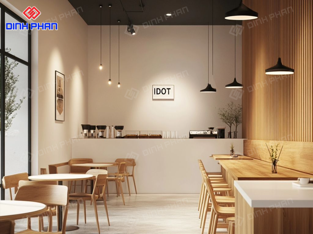 Ý tưởng thiết kế quán cafe BMT đẹp thu hút khách Xu hướng thiết kế quán cafe bmt thu hút khách