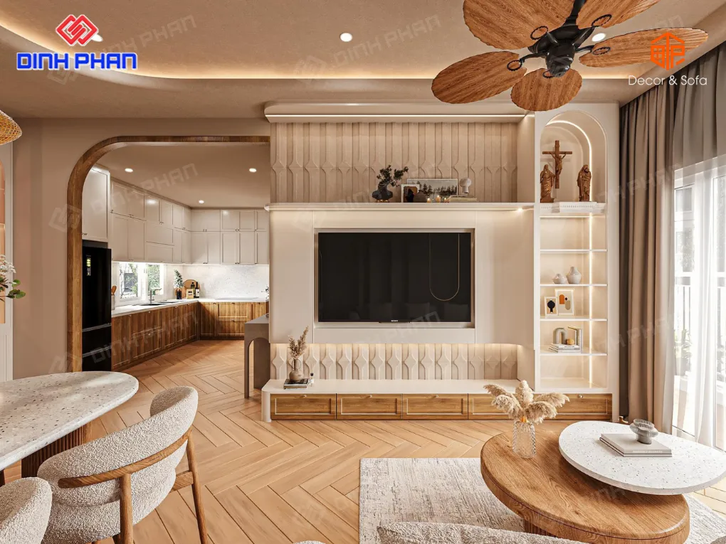 Thi công nội thất đắk lắk trọn gói, uy tín, giá tận xưởng