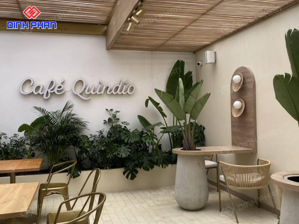 Xu hướng trang trí quán cafe bmt đơn giản thu hút khách