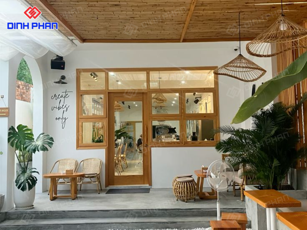 Xu hướng trang trí quán cafe bmt đơn giản thu hút khách