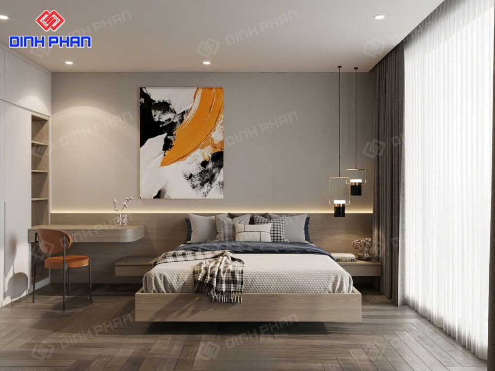 Thi công nội thất phòng ngủ BMT chuẩn đẹp, đẳng cấp, giá tốt Thi công nội thất phòng ngủ bmt