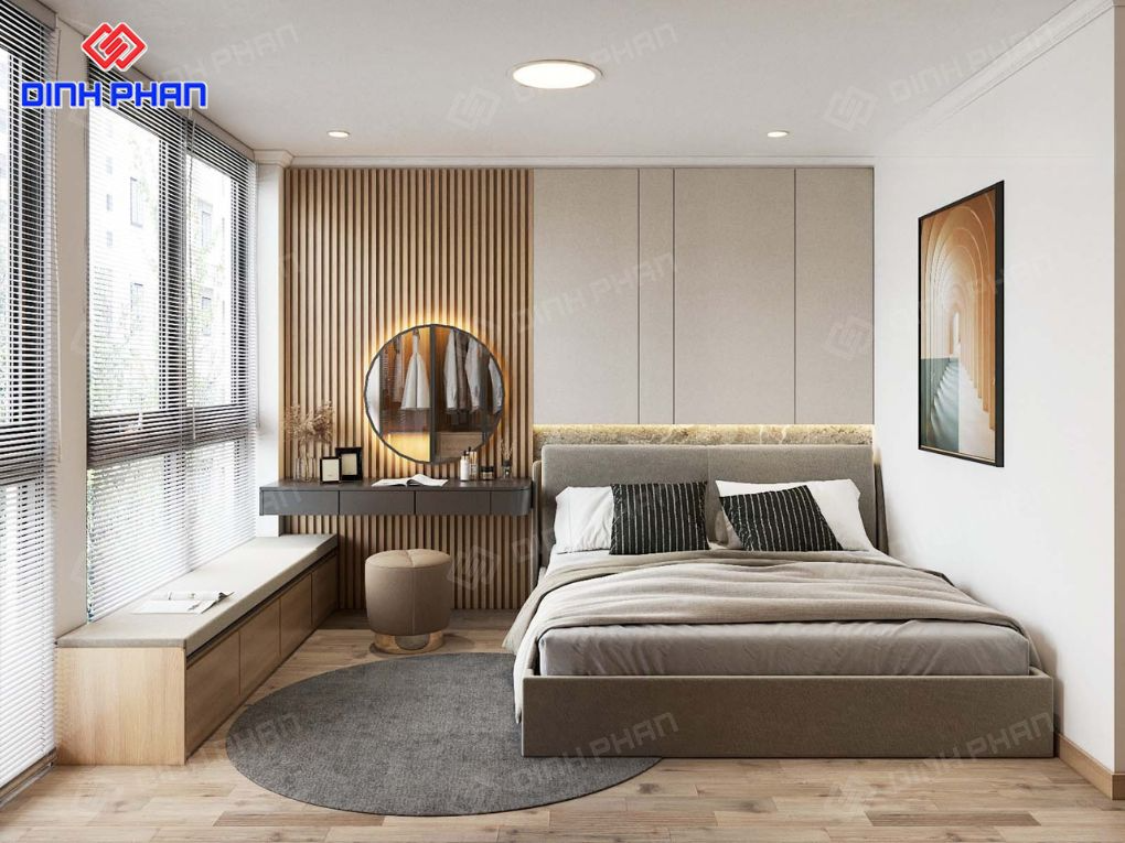 Thi công nội thất phòng ngủ BMT chuẩn đẹp, đẳng cấp, giá tốt Thi công nội thất phòng ngủ bmt