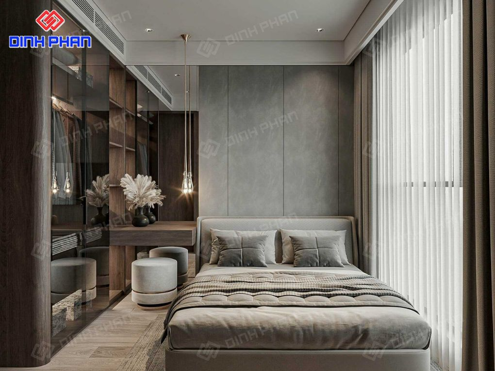 Thi công nội thất phòng ngủ BMT chuẩn đẹp, đẳng cấp, giá tốt Thi công nội thất phòng ngủ bmt