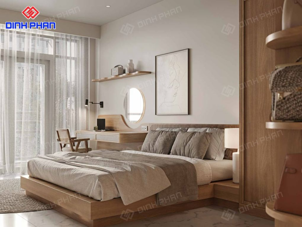 Thi công nội thất phòng ngủ BMT chuẩn đẹp, đẳng cấp, giá tốt Thi công nội thất phòng ngủ bmt