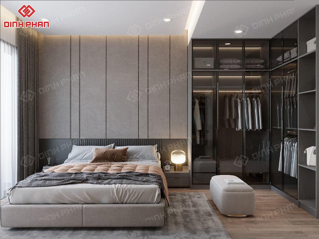 30+ Mẫu thiết kế nội thất phòng ngủ đẹp, hiện đại và tối ưu Thiết kế nội thất phòng ngủ