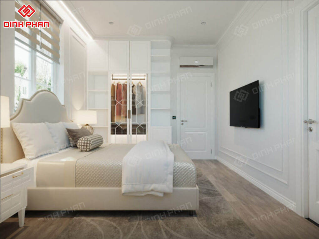 30+ Mẫu thiết kế nội thất phòng ngủ đẹp, hiện đại và tối ưu Thiết kế nội thất phòng ngủ