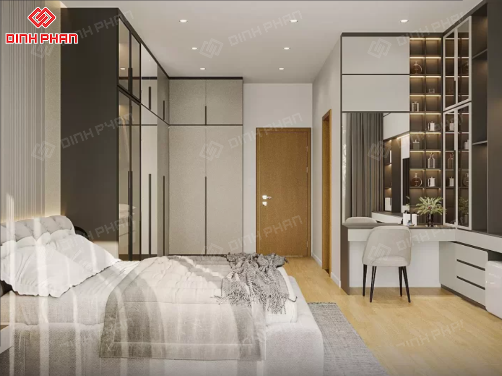 30+ Mẫu thiết kế nội thất phòng ngủ đẹp, hiện đại và tối ưu Thiết kế nội thất phòng ngủ