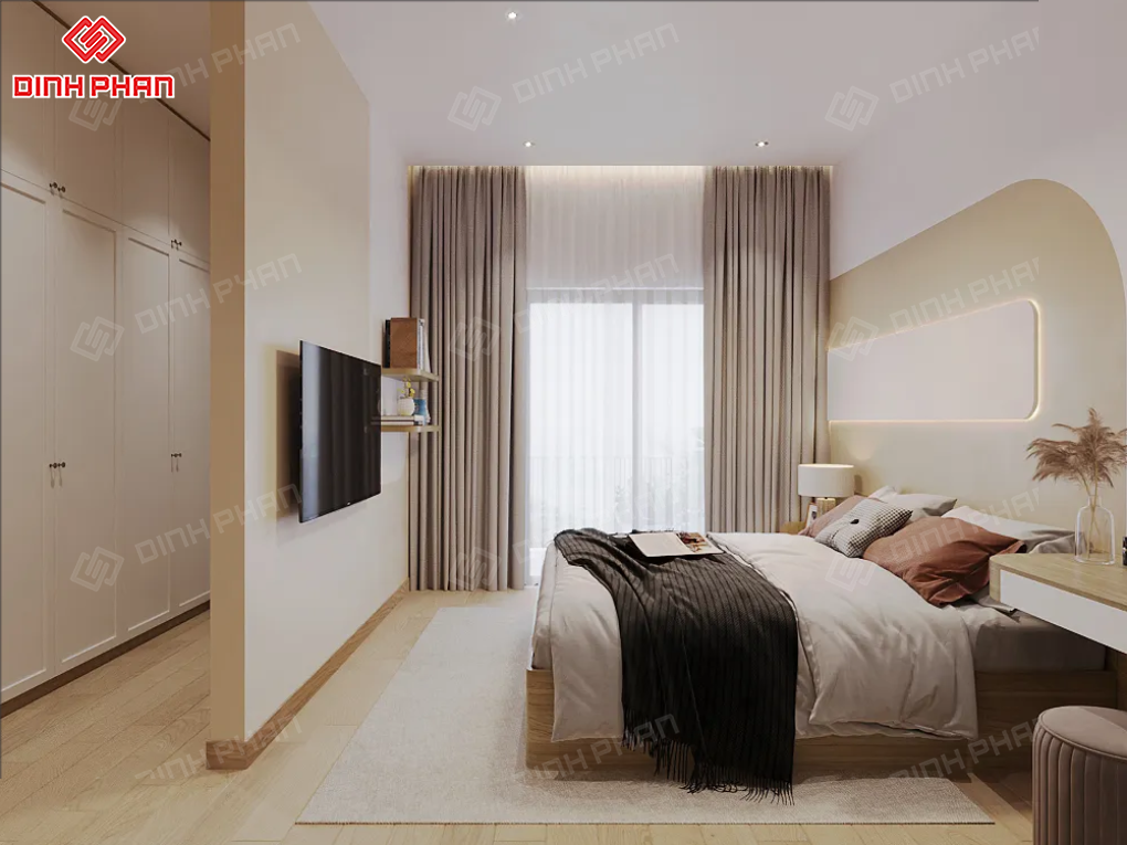 30+ Mẫu thiết kế nội thất phòng ngủ đẹp, hiện đại và tối ưu Thiết kế nội thất phòng ngủ