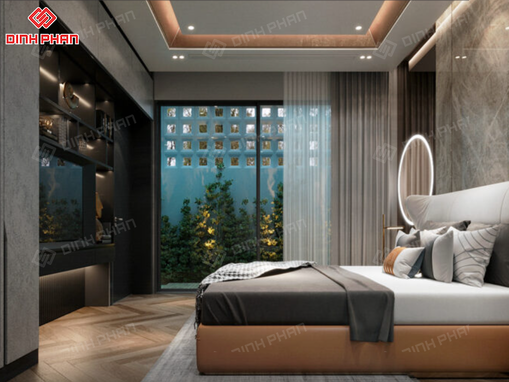 30+ Mẫu thiết kế nội thất phòng ngủ đẹp, hiện đại và tối ưu Thiết kế nội thất phòng ngủ