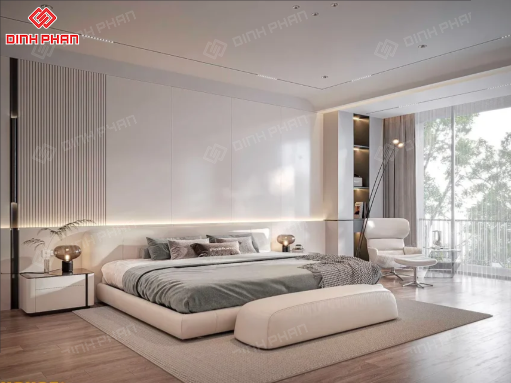 30+ Mẫu thiết kế nội thất phòng ngủ đẹp, hiện đại và tối ưu Thiết kế nội thất phòng ngủ