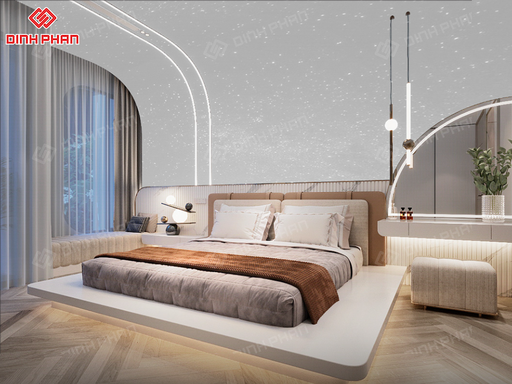 30+ Mẫu thiết kế nội thất phòng ngủ đẹp, hiện đại và tối ưu Thiết kế nội thất phòng ngủ