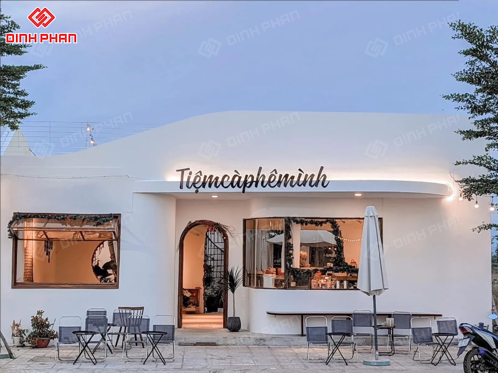 Dịch Vụ Thiết Kế Thi Công Shop Cafe BMT Trọn Gói & Giá Tốt Thiết kế thi công shop cafe bmt
