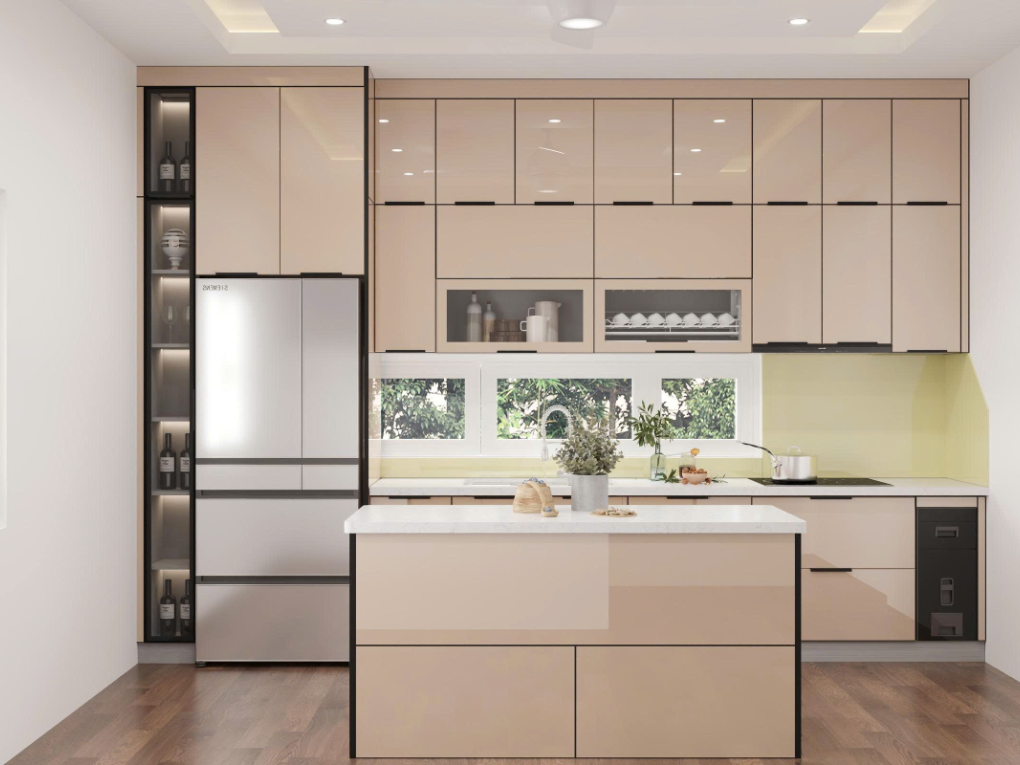 Mẫu Tủ bếp BMT Thiết Kế Đẹp, Hiện Đại & Bền Bỉ Tủ bếp bmt