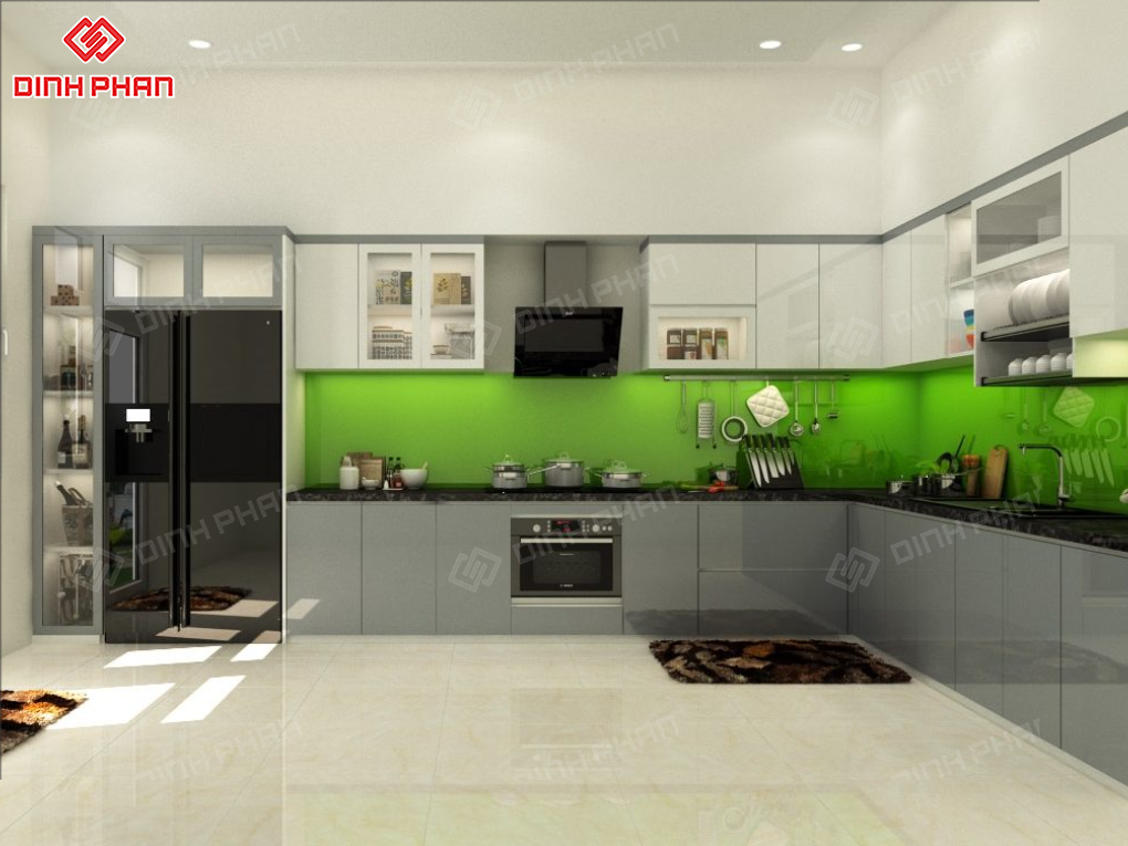 Tủ bếp mdf có bền không