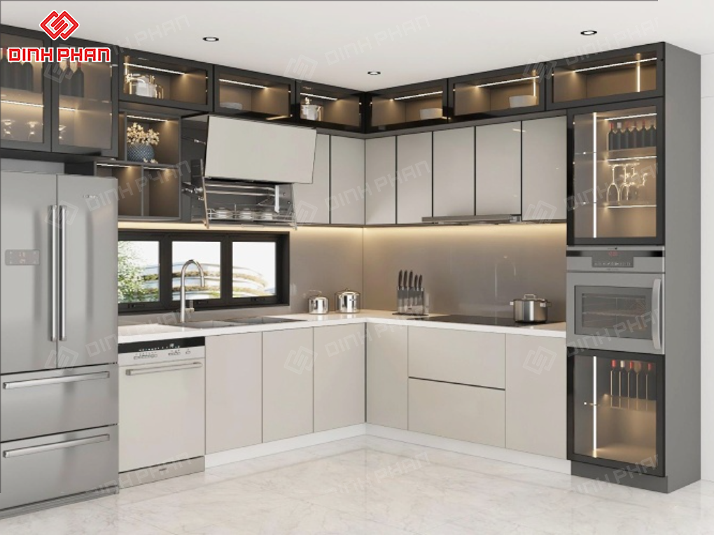 Tủ bếp mdf có bền không