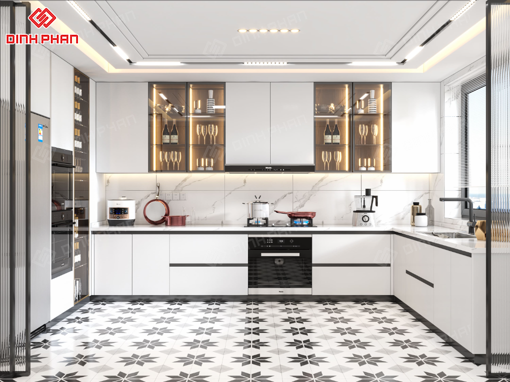 Tủ bếp mdf có bền không