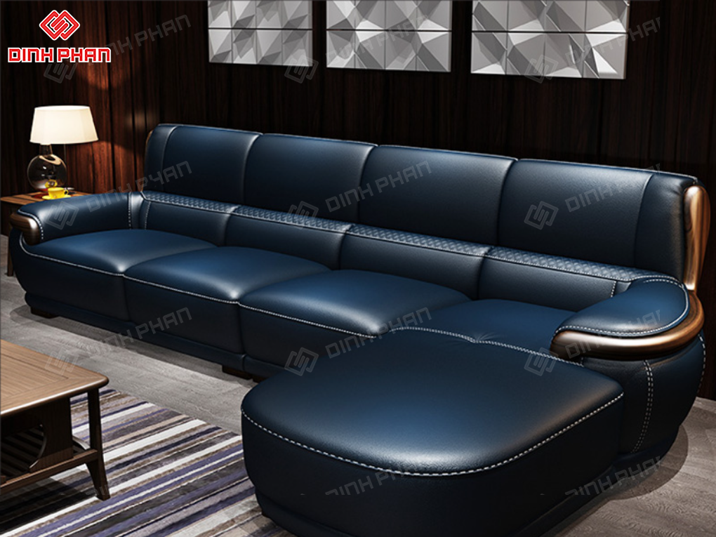 Mẫu sofa da cao cấp tại bmt