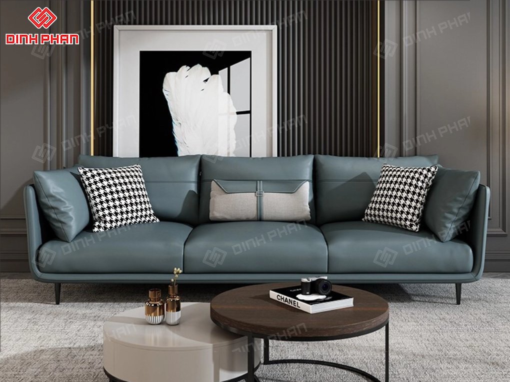 Mẫu sofa da cao cấp tại bmt