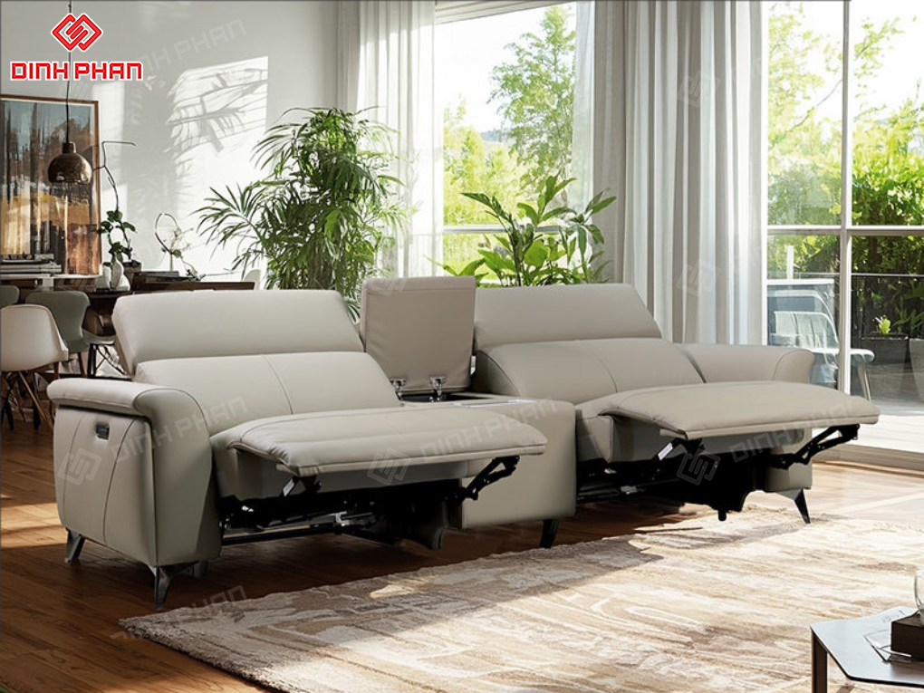 Mẫu sofa da cao cấp tại bmt