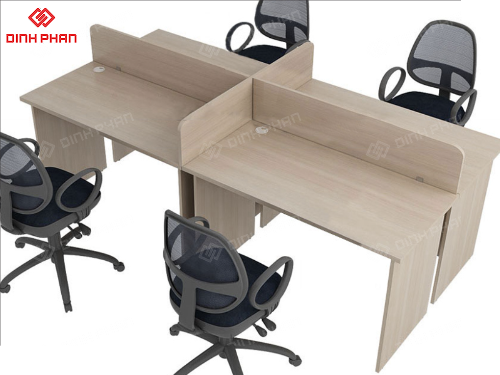 Bàn làm việc văn phòng bmt đẹp, bền, giá xưởng